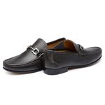 Mocassim Casual Floater Café Gf01 Solado De Couro