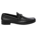 Mocassim Black Floater Preto Solado de Borracha GJ01 BR-BK