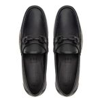 Mocassim Monaco Black Floater Solado de Borracha