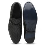 Mocassim Masculino Couro Tressê Preto GS01