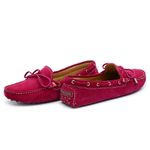 Mocassim Feminino Drive Camurça Pink Gt001