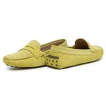 Mocassim Feminino Drive Amarelo GT003