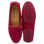 Mocassim Feminino Drive Camurça Pink Gt003