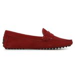 Mocassim Feminino Drive Vermelho GT003