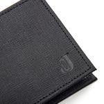 Carteira Masculina de Couro 2181 Preta