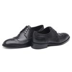 Derby Brogue Scatamacchia Preto LD05