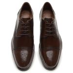 Sapato Masculino Derby Brogue Café MCH005