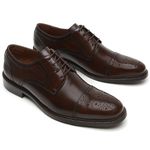 Sapato Masculino Derby Brogue Café MCH005