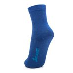 Meia de Algodão Cano Alto Azul Escuro