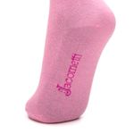 Meia de Algodão Cano Alto 3/4 Rosa Claro