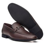 Mocassim Mantova Café Solado de Borracha