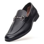Mocassim Mantova Preto Solado de Borracha