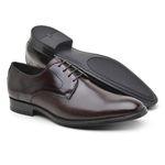 Sapato Social Masculino Derby Café Npl010