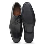 Sapato Social Masculino Derby Preto Npl010