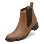 Bota Chelsea Feminina Caramelo S17