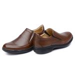 Sapato Casual Masculino Long Time Bronze SC04