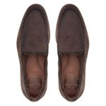 Mocassim Masculino de Couro Café