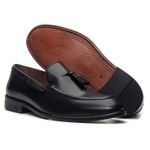 Mocassim Tassel Bergamo Preto 