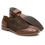 Sapato Feminino Oxford Marrom VR13