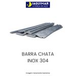 BARRA CHATA INOX 304 3/4" X 3/16" (19,05 X 4,75 MM)