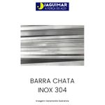 BARRA CHATA INOX 304 3/4" X 3/16" (19,05 X 4,75 MM)