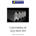CANTONEIRA INOX 304 1 1/2" x 3/16" (38,105 x 4,75 MM) 