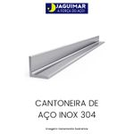 CANTONEIRA INOX 304 1 1/2" x 3/16" (38,105 x 4,75 MM) 