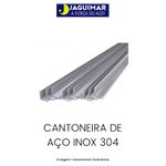 CANTONEIRA INOX 304 1 1/2" x 3/16" (38,105 x 4,75 MM) 