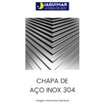 CHAPA DE INOX 304 3/8" (9,52 MM)