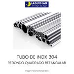 TUBO INOX 304 RETANGULAR 30 X 20 X 1,5 MM 