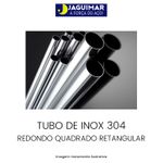 TUBO INOX 304 RETANGULAR 30 X 20 X 1,5 MM 