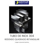 TUBO INOX 304 RETANGULAR 30 X 20 X 1,5 MM 