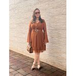 Vestido Amanda Caramelo