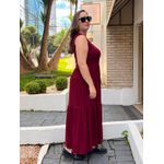 Vestido Laura Cereja