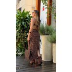 Vestido Camisa Onça