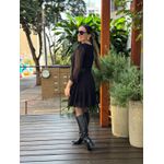 Vestido Margarida Preto