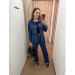 Calça Jeans Reta 
