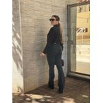 Calça Jeans Flare Preta