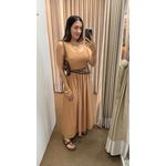 Vestido Luiza Nude 