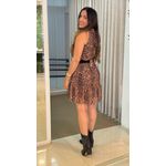 Vestido Florença Onça