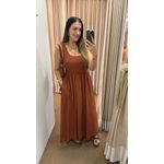 Vestido Luiza Marrom