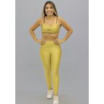 Calça Legging Bold Ouro