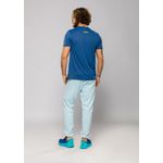 Calça Moletom Azul Bebê
