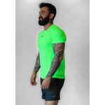 Camiseta Fit Verde Neon