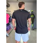Camiseta JerkBox Preta detalhe Azul