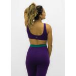 Calça Legging Profile Mix Roxo
