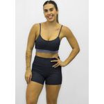 Short Fit Mix Preto