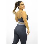 Calça Legging Profile Mix Preta