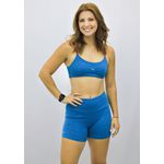 Top Karen Mix Turquesa e Rosa