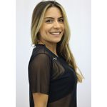 Babylook Tule Preta